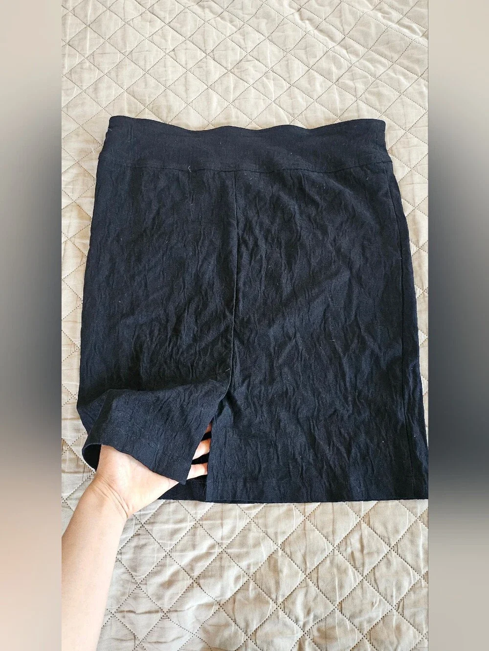 Black skirt, women's size large,  brand is Soho apparel LTD.